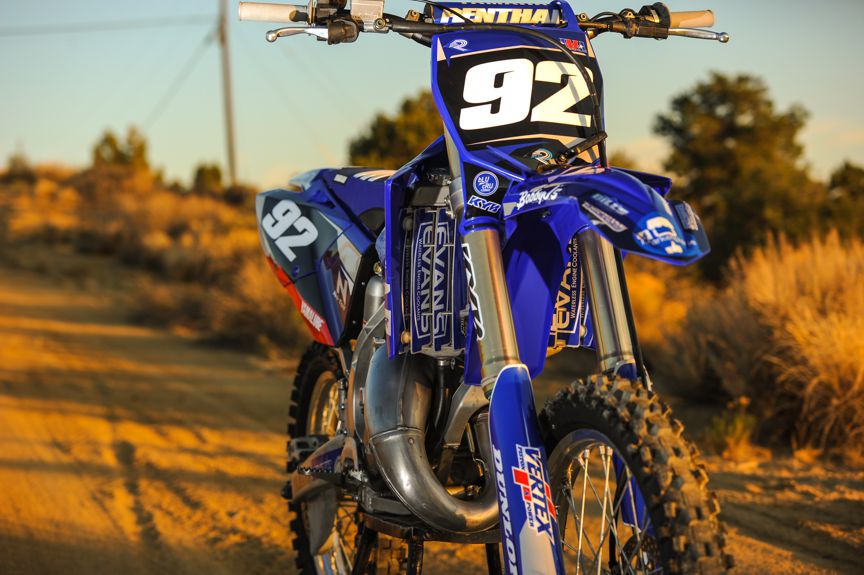 Yamaha yz250f Black